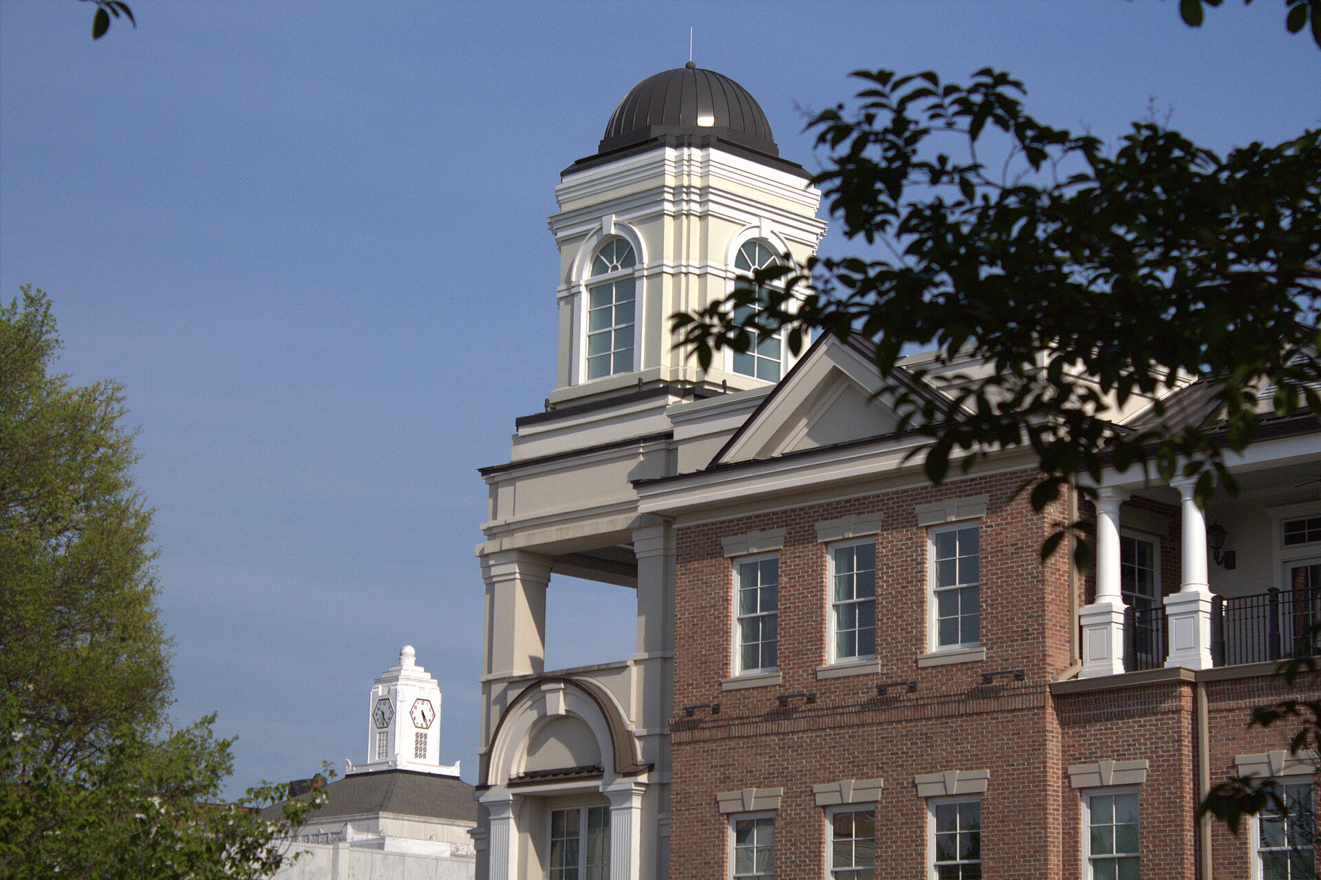 Civic architecture in downtown Gainesville